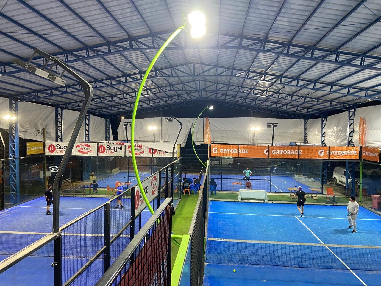 Canchas de Quinta Padel - vista general